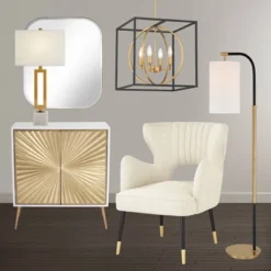 Possini Euro Design Bailey Rounded Corner Rectangular Vanity Wall Mirror Modern Beveled Brushed Gold Frame 27" Wide For Bathroom Bedroom Home Office 14 Possini Euro Design Bailey Rounded Corner Rectangular Vanity Wall Mirror Modern Beveled Brushed Gold Frame 27" Wide For Bathroom Bedroom Home Office -Possini Euro Design Sales Store GUEST 08b99359 1dbf 44d4 bc7b 30527d6a7380 1