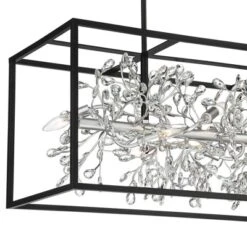 Possini Euro Design Carrine Black Silver Linear Pendant Chandelier 38 1/2" Wide Modern Clear Crystal 8-Light Fixture For Dining Room Kitchen Island 10 Possini Euro Design Carrine Black Silver Linear Pendant Chandelier 38 1/2" Wide Modern Clear Crystal 8-Light Fixture For Dining Room Kitchen Island -Possini Euro Design Sales Store GUEST 0a480c79 d7c9 45fb 93d7 94bae2d691b6