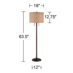 Possini Euro Design Garth Modern Floor Lamp Standing 63 1/2" Tall Oil Rubbed Bronze Burlap Fabric Drum Shade For Living Room Bedroom Office House Home 12 Possini Euro Design Garth Modern Floor Lamp Standing 63 1/2" Tall Oil Rubbed Bronze Burlap Fabric Drum Shade For Living Room Bedroom Office House Home -Possini Euro Design Sales Store GUEST 0afcbf9a df39 4526 aa07 8a9f6551bac9