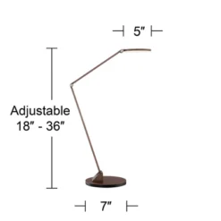 Possini Euro Design Magnum Modern Desk Lamp 36" Tall French Bronze Brown Metal LED Adjustable For Bedroom Living Room Bedside Nightstand Office House 12 Possini Euro Design Magnum Modern Desk Lamp 36" Tall French Bronze Brown Metal LED Adjustable For Bedroom Living Room Bedside Nightstand Office House -Possini Euro Design Sales Store GUEST 0c703c4b 8a49 4002 89bb 0d0c4a6414bf