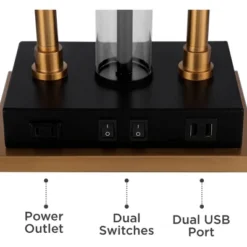 Possini Euro Design Griffin Modern Gooseneck Desk Lamp 31" Tall Gold With USB Charging Port Black Metal Rectangular Shade For Bedroom Living Room Kids 11 Possini Euro Design Griffin Modern Gooseneck Desk Lamp 31" Tall Gold With USB Charging Port Black Metal Rectangular Shade For Bedroom Living Room Kids -Possini Euro Design Sales Store GUEST 0ffcf231 80f2 4393 b295 a80284adc60c