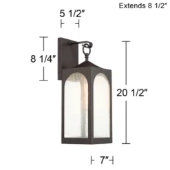Possini Euro Design Tyne Modern Outdoor Wall Light Fixture Bronze 20 1/2" Seedy Glass For Post Exterior Barn Deck House Porch Yard Posts Patio Home 12 Possini Euro Design Tyne Modern Outdoor Wall Light Fixture Bronze 20 1/2" Seedy Glass For Post Exterior Barn Deck House Porch Yard Posts Patio Home -Possini Euro Design Sales Store GUEST 12839ca8 a9a2 4513 bec8 5cd2eb36f7a2
