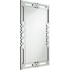 Possini Euro Design Clafia Rectangular Vanity Wall Mirror Modern Beveled Edge Clear Diamond Mirrored Frame 26" Wide For Bathroom Bedroom Living Room 10 Possini Euro Design Clafia Rectangular Vanity Wall Mirror Modern Beveled Edge Clear Diamond Mirrored Frame 26" Wide For Bathroom Bedroom Living Room -Possini Euro Design Sales Store GUEST 1803ceb4 7a89 4885 9295 5c51b8f4437a