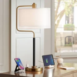 Possini Euro Design Possini Euro Carlyle USB Port And Outlet Modern Desk Lamps Set Of 2 14 Possini Euro Design Possini Euro Carlyle USB Port And Outlet Modern Desk Lamps Set Of 2 -Possini Euro Design Sales Store GUEST 27b8b40a 1418 4e83 a4cb 9e02060085ea