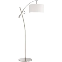 Possini Euro Design Raymond Modern 69" Tall Arc Floor Lamp With Smart Socket Raymond Nickel Adjustable Off-White Shade For Living Room 10 Possini Euro Design Raymond Modern 69" Tall Arc Floor Lamp With Smart Socket Raymond Nickel Adjustable Off-White Shade For Living Room -Possini Euro Design Sales Store GUEST 29f3ca7b 9caf 4d92 8137 0a62d3f1d170