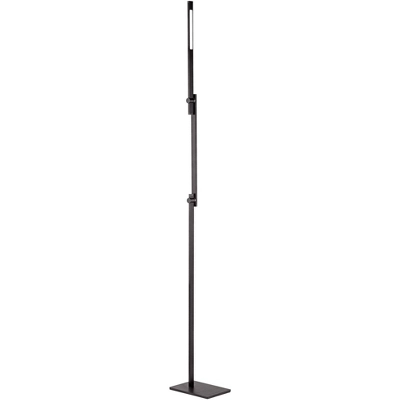 Possini Euro Design Barrett Modern Floor Lamp 53" Tall Anodized Black Metal LED Adjustable Touch On Off For Living Room Reading Bedroom Office House 7 Possini Euro Design Barrett Modern Floor Lamp 53" Tall Anodized Black Metal LED Adjustable Touch On Off For Living Room Reading Bedroom Office House - Image 7