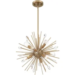 Possini Euro Design Janae Warm Gold Sputnik Chandelier 18" Wide Modern Crystal 9-Light Fixture For Dining Room House Foyer Kitchen Island Entryway 11 Possini Euro Design Janae Warm Gold Sputnik Chandelier 18" Wide Modern Crystal 9-Light Fixture For Dining Room House Foyer Kitchen Island Entryway -Possini Euro Design Sales Store GUEST 2e997609 da2e 4ca8 8a77 308c79588cd7