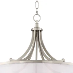 Possini Euro Design Nor Brushed Nickel Pendant Chandelier 23" Wide Modern Double White Organza Shade 6-Light Fixture For Dining Room Kitchen Island 10 Possini Euro Design Nor Brushed Nickel Pendant Chandelier 23" Wide Modern Double White Organza Shade 6-Light Fixture For Dining Room Kitchen Island -Possini Euro Design Sales Store GUEST 2f5c0868 66c9 41ba a1f8 920e9fb342f5