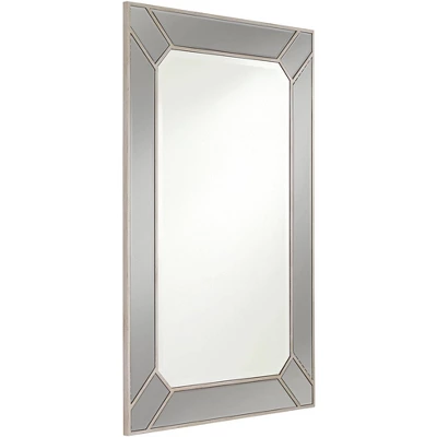 Possini Euro Design Katia Rectangular Vanity Wall Mirror Modern Beveled Edge Dark Champagne Frame 28" Wide For Bathroom Bedroom Living Room Office 5 Possini Euro Design Katia Rectangular Vanity Wall Mirror Modern Beveled Edge Dark Champagne Frame 28" Wide For Bathroom Bedroom Living Room Office - Image 5
