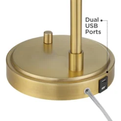 Possini Euro Design Possini Euro Vaile Desk Lamp With Dual USB Ports Warm Gold With Glass Shade 11 Possini Euro Design Possini Euro Vaile Desk Lamp With Dual USB Ports Warm Gold With Glass Shade -Possini Euro Design Sales Store GUEST 3dcee422 11f0 4106 8742 1d96f0c2351b
