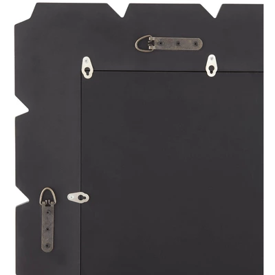 Possini Euro Design Prandini Rectangular Vanity Wall Mirror Modern Beveled Mirrored Glass Tile Frame 28" Wide For Bathroom Bedroom Home House Entryway 3 Possini Euro Design Prandini Rectangular Vanity Wall Mirror Modern Beveled Mirrored Glass Tile Frame 28" Wide For Bathroom Bedroom Home House Entryway - Image 3