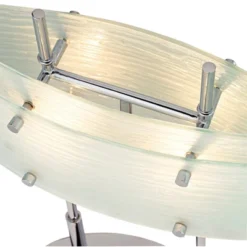 Possini Euro Design Charles Street Modern Desk Lamp 23" High Chrome Satin Nickel Frosted Slump Glass Shade For Bedroom Living Room Bedside Nightstand 10 Possini Euro Design Charles Street Modern Desk Lamp 23" High Chrome Satin Nickel Frosted Slump Glass Shade For Bedroom Living Room Bedside Nightstand -Possini Euro Design Sales Store GUEST 416f8283 104f 459b 9f62 8f9214a77362