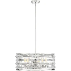 Possini Euro Design Smart Polished Nickel Chandelier 20" Wide Modern Drum Clear Crystal 6-Light Fixture For Dining Room House Foyer Kitchen Island 10 Possini Euro Design Smart Polished Nickel Chandelier 20" Wide Modern Drum Clear Crystal 6-Light Fixture For Dining Room House Foyer Kitchen Island -Possini Euro Design Sales Store GUEST 454c71ec dca7 41f6 9157 abb34aa27ba3