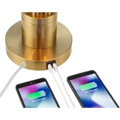 Possini Euro Design Possini Euro® Granview Desk Lamp With Glass Shade And Dual USB Ports 10 Possini Euro Design Possini Euro® Granview Desk Lamp With Glass Shade And Dual USB Ports -Possini Euro Design Sales Store GUEST 46b6424d e57f 4992 aea7 a142950741de