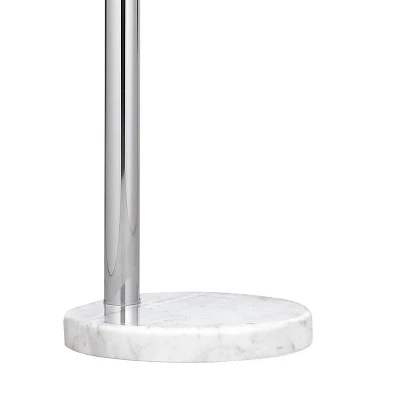Possini Euro Design Modern Mid Century Arc Floor Lamp With USB Charging Port 5-Light 78" Tall Chrome Metal For Living Room Reading 3 Possini Euro Design Modern Mid Century Arc Floor Lamp With USB Charging Port 5-Light 78" Tall Chrome Metal For Living Room Reading - Image 3