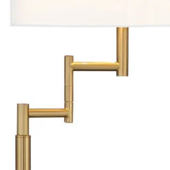 Possini Euro Design Artisan Swing Arm Floor Lamp 62.25" Tall Warm Antique Brass Linen Drum Shade For Living Room Reading Bedroom Office 10 Possini Euro Design Artisan Swing Arm Floor Lamp 62.25" Tall Warm Antique Brass Linen Drum Shade For Living Room Reading Bedroom Office -Possini Euro Design Sales Store GUEST 4a6b48b0 54a8 4ff6 a2c5 9b3268e02594