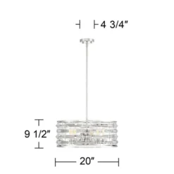 Possini Euro Design Smart Polished Nickel Chandelier 20" Wide Modern Drum Clear Crystal 6-Light Fixture For Dining Room House Foyer Kitchen Island 12 Possini Euro Design Smart Polished Nickel Chandelier 20" Wide Modern Drum Clear Crystal 6-Light Fixture For Dining Room House Foyer Kitchen Island -Possini Euro Design Sales Store GUEST 4db469a4 ddae 43f0 984f b6ae1b3c867e