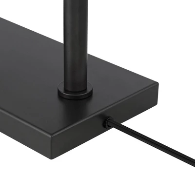 Possini Euro Design Keegan Traditional Pharmacy Floor Lamp 54" Tall Dark Bronze Adjustable Swing Arm Metal Shade For Living Room Reading Bedroom 5 Possini Euro Design Keegan Traditional Pharmacy Floor Lamp 54" Tall Dark Bronze Adjustable Swing Arm Metal Shade For Living Room Reading Bedroom - Image 5