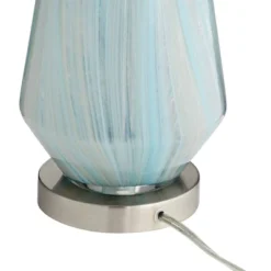 Possini Euro Design Jaime Coastal Table Lamp With Round White Marble Riser 26" High Blue Gray Drum Shade For Bedroom Living Room Office House Home 10 Possini Euro Design Jaime Coastal Table Lamp With Round White Marble Riser 26" High Blue Gray Drum Shade For Bedroom Living Room Office House Home -Possini Euro Design Sales Store GUEST 5c91e6df 7d03 4503 9c8f b11389121029