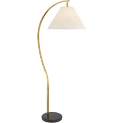 Possini Euro Design Modern Art Deco Arc Floor Lamp 64 1/2" Tall Warm Gold Metal Pleated Fabric Cone Shade For Living Room Reading Family Bedroom House 13 Possini Euro Design Modern Art Deco Arc Floor Lamp 64 1/2" Tall Warm Gold Metal Pleated Fabric Cone Shade For Living Room Reading Family Bedroom House -Possini Euro Design Sales Store GUEST 6057385a cdc4 4dcc b7bf 8dc83246688f