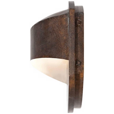 Possini Euro Design Xane Modern Industrial Outdoor Wall Light Fixture Bronze Dark Sky 7" For Post Exterior Barn Deck House Porch Yard Patio Outside 4 Possini Euro Design Xane Modern Industrial Outdoor Wall Light Fixture Bronze Dark Sky 7" For Post Exterior Barn Deck House Porch Yard Patio Outside - Image 4