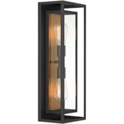 Possini Euro Design Metropolis Mid Century Modern Outdoor Wall Light Fixture Black Gold 22" Clear Glass For Post Exterior Barn Deck House Porch Yard 9 Possini Euro Design Metropolis Mid Century Modern Outdoor Wall Light Fixture Black Gold 22" Clear Glass For Post Exterior Barn Deck House Porch Yard -Possini Euro Design Sales Store GUEST 63d079f9 4ace 462d 993e b57ff4c3ea8c