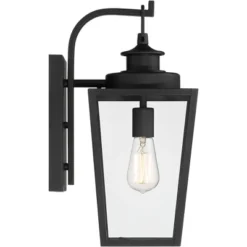 Possini Euro Design Ackerly Modern Outdoor Wall Light Fixture Textured Black 17 1/4" Clear Glass For Post Exterior Barn Deck House Porch Yard Patio 11 Possini Euro Design Ackerly Modern Outdoor Wall Light Fixture Textured Black 17 1/4" Clear Glass For Post Exterior Barn Deck House Porch Yard Patio -Possini Euro Design Sales Store GUEST 6625166d 6b53 4b6e a5e9 23bda94cb8aa
