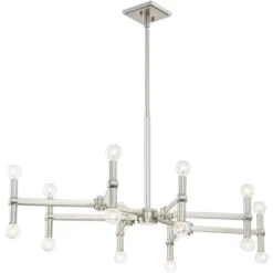 Possini Euro Design Marya Brushed Nickel Chandelier 37 3/4" Wide Modern 16-Light Fixture For Dining Room House Foyer Kitchen Island Entryway Bedroom 11 Possini Euro Design Marya Brushed Nickel Chandelier 37 3/4" Wide Modern 16-Light Fixture For Dining Room House Foyer Kitchen Island Entryway Bedroom -Possini Euro Design Sales Store GUEST 6a4dca51 57e1 46ea 8e7c 7df0944fcf99