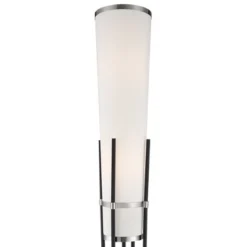 Possini Euro Design Flute Modern Torchiere Floor Lamp 64" Tall Satin Black Brushed Nickel White Linen Shade For Living Room Bedroom Office House Home 10 Possini Euro Design Flute Modern Torchiere Floor Lamp 64" Tall Satin Black Brushed Nickel White Linen Shade For Living Room Bedroom Office House Home -Possini Euro Design Sales Store GUEST 6d8338c9 1eea 4637 a805 c6f342edfa75