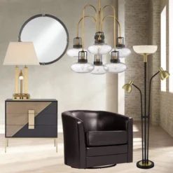 Possini Euro Design Deacon Modern Desk Table Lamp 26" High Brass With USB And AC Power Outlet In Base LED Reading Light Oatmeal Shade For Office Desk 15 Possini Euro Design Deacon Modern Desk Table Lamp 26" High Brass With USB And AC Power Outlet In Base LED Reading Light Oatmeal Shade For Office Desk -Possini Euro Design Sales Store GUEST 6ddac17c 39dd 455d b005 aa7caff95063