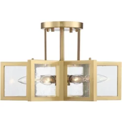 Possini Euro Design Casa Star Modern Ceiling Light Semi Flush Mount Fixture 16" Wide Warm Brass 6-Light Clear Glass For Bedroom Kitchen Living Room 10 Possini Euro Design Casa Star Modern Ceiling Light Semi Flush Mount Fixture 16" Wide Warm Brass 6-Light Clear Glass For Bedroom Kitchen Living Room -Possini Euro Design Sales Store GUEST 6e95e3bf 7dc3 4502 8a27 92db18885400