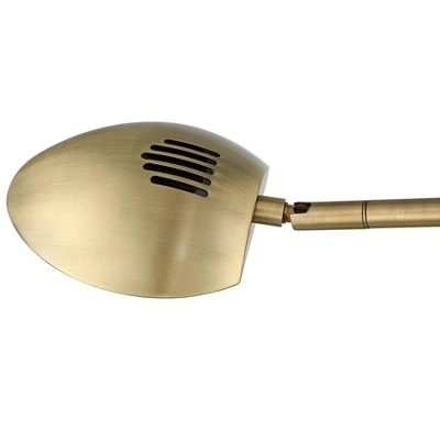 Possini Euro Design Possini Euro Warm Gold LED Swing Arm Desk Lamp 2 Possini Euro Design Possini Euro Warm Gold LED Swing Arm Desk Lamp - Image 2