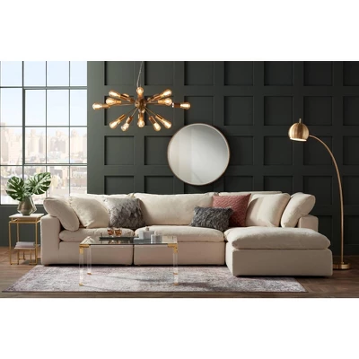 Possini Euro Design Hemingson Gold Large Chandelier 33" Wide Modern Sputnik 12-Light LED Fixture For Dining Room House Foyer Kitchen Island Entryway 7 Possini Euro Design Hemingson Gold Large Chandelier 33" Wide Modern Sputnik 12-Light LED Fixture For Dining Room House Foyer Kitchen Island Entryway - Image 7