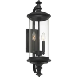 Possini Euro Design Medici Modern Outdoor Wall Light Fixture Black Metal 24 1/2" Clear Glass For Post Exterior Barn Deck House Porch Yard Patio Home 11 Possini Euro Design Medici Modern Outdoor Wall Light Fixture Black Metal 24 1/2" Clear Glass For Post Exterior Barn Deck House Porch Yard Patio Home -Possini Euro Design Sales Store GUEST 76f4bb60 3e73 46f6 9f51 a9616bb6d980