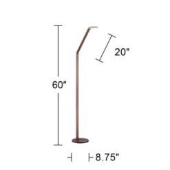 Possini Euro Design Magnum Modern Task Floor Lamp 61" Tall French Bronze Brown Metal LED Adjustable For Living Room Reading Bedroom Office House Home 12 Possini Euro Design Magnum Modern Task Floor Lamp 61" Tall French Bronze Brown Metal LED Adjustable For Living Room Reading Bedroom Office House Home -Possini Euro Design Sales Store GUEST 7e5da65c 8cda 428e 8445 14e1b6f5eaa2