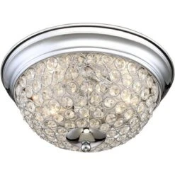 Possini Euro Design Faith Modern Ceiling Light Flush Mount Fixtures 11" Wide Set Of 2 Chrome 2-Light Crystal For Bedroom Kitchen Living Room Hallway 11 Possini Euro Design Faith Modern Ceiling Light Flush Mount Fixtures 11" Wide Set Of 2 Chrome 2-Light Crystal For Bedroom Kitchen Living Room Hallway -Possini Euro Design Sales Store GUEST 8020a926 db71 4637 b821 363d91646e6d