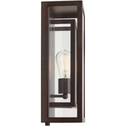 Possini Euro Design Modern Industrial Farmhouse Rustic Outdoor Wall Light Fixture Bronze 15 1/2" Clear Glass For Exterior Barn Deck House Porch Yard 13 Possini Euro Design Modern Industrial Farmhouse Rustic Outdoor Wall Light Fixture Bronze 15 1/2" Clear Glass For Exterior Barn Deck House Porch Yard -Possini Euro Design Sales Store GUEST 81a3dbdc 4dbb 4add 99a0 4795ef69547d 1