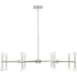 Possini Euro Design Marya Brushed Nickel Chandelier 37 3/4" Wide Modern 16-Light Fixture For Dining Room House Foyer Kitchen Island Entryway Bedroom 10 Possini Euro Design Marya Brushed Nickel Chandelier 37 3/4" Wide Modern 16-Light Fixture For Dining Room House Foyer Kitchen Island Entryway Bedroom -Possini Euro Design Sales Store GUEST 83d8604e 47bc 4d42 b632 39f477bdbd94