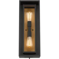 Possini Euro Design Metropolis Mid Century Modern Outdoor Wall Light Fixture Black Gold 22" Clear Glass For Post Exterior Barn Deck House Porch Yard 8 Possini Euro Design Metropolis Mid Century Modern Outdoor Wall Light Fixture Black Gold 22" Clear Glass For Post Exterior Barn Deck House Porch Yard -Possini Euro Design Sales Store GUEST 8a0113eb 1453 45de 8d80 a97013c8424d