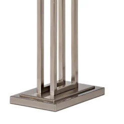 Possini Euro Design Modern Floor Lamp 62" Tall Brushed Nickel Openwork Rectangular Profile Off White Fabric Shade For Living Room Reading 10 Possini Euro Design Modern Floor Lamp 62" Tall Brushed Nickel Openwork Rectangular Profile Off White Fabric Shade For Living Room Reading -Possini Euro Design Sales Store GUEST 8b7ff47a 428f 40e2 8e52 8e425d2241d9