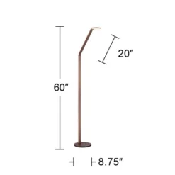 Possini Euro Design Magnum Modern Task Floor Lamp 61" Tall French Bronze Brown Metal LED Adjustable For Living Room Reading Bedroom Office House Home 14 Possini Euro Design Magnum Modern Task Floor Lamp 61" Tall French Bronze Brown Metal LED Adjustable For Living Room Reading Bedroom Office House Home -Possini Euro Design Sales Store GUEST 8f9282ea ef7d 4ebc 9c78 ebead13ea845