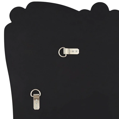 Possini Euro Design Fabrina Rectangular Vanity Decorative Wall Mirror Modern Beveled Edge Flower Glass Mirrored Frame 26" Wide For Bathroom Bedroom 3 Possini Euro Design Fabrina Rectangular Vanity Decorative Wall Mirror Modern Beveled Edge Flower Glass Mirrored Frame 26" Wide For Bathroom Bedroom - Image 3