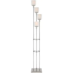 Possini Euro Design Athena Modern Floor Lamp 72" Tall Brushed Nickel 4 Light Tree Clear Outer Opal Inner Double Glass Shade For Living Room Bedroom 13 Possini Euro Design Athena Modern Floor Lamp 72" Tall Brushed Nickel 4 Light Tree Clear Outer Opal Inner Double Glass Shade For Living Room Bedroom -Possini Euro Design Sales Store GUEST 9216fb98 adc6 4062 a2b3 d139c90db34a