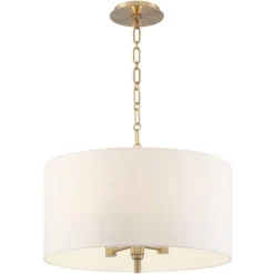 Possini Euro Design Warm Gold Pendant Chandelier 20" Wide Modern White Linen Drum Shade 4-Light Fixture For Dining Room Foyer Kitchen Island Entryway 13 Possini Euro Design Warm Gold Pendant Chandelier 20" Wide Modern White Linen Drum Shade 4-Light Fixture For Dining Room Foyer Kitchen Island Entryway -Possini Euro Design Sales Store GUEST 932dc1ea 51d4 4076 8b0c 1f2352184a70