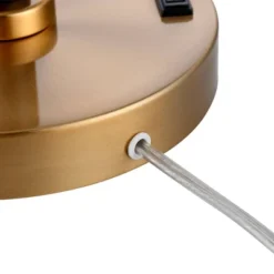 Possini Euro Design Carlyle Modern Mid Century Desk Lamp 30 1/2" Tall Gold With USB And AC Power Outlet In Base Double Drum Shades For Living Room 13 Possini Euro Design Carlyle Modern Mid Century Desk Lamp 30 1/2" Tall Gold With USB And AC Power Outlet In Base Double Drum Shades For Living Room -Possini Euro Design Sales Store GUEST 946733fe a03d 41f5 9495 65ccdb32532e