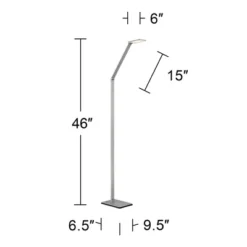 Possini Euro Design Bentley Modern Task Floor Lamp 61" Tall Silver LED Touch On Off Adjustable Head For Living Room Reading Bedroom Office House Home 15 Possini Euro Design Bentley Modern Task Floor Lamp 61" Tall Silver LED Touch On Off Adjustable Head For Living Room Reading Bedroom Office House Home -Possini Euro Design Sales Store GUEST 9471b85d fb50 4ff5 a542 474bb22bdded