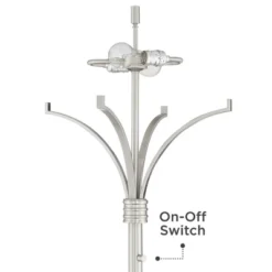 Possini Euro Design Modern Floor Lamp 64" Tall Brushed Nickel Silver Organza White Linen Drum Shade For Living Room Bedroom Office 10 Possini Euro Design Modern Floor Lamp 64" Tall Brushed Nickel Silver Organza White Linen Drum Shade For Living Room Bedroom Office -Possini Euro Design Sales Store GUEST 9743b9a1 5f49 4b60 a129 9c356e6888e3