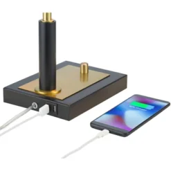 Possini Euro Design Possini Euro Hayven Desk Lamp With Dual USB Ports In Warm Gold With Black 10 Possini Euro Design Possini Euro Hayven Desk Lamp With Dual USB Ports In Warm Gold With Black -Possini Euro Design Sales Store GUEST 9813c7ef ea8b 472e a573 00c4eeb97aa1