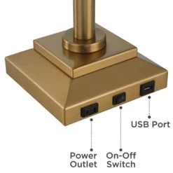 Possini Euro Design Camber Workstation Warm Gold Swing Arm Desk Lamp With Outlet And USB Port 10 Possini Euro Design Camber Workstation Warm Gold Swing Arm Desk Lamp With Outlet And USB Port -Possini Euro Design Sales Store GUEST 9afa341a 8aa3 4bf6 a83a abe90beed3f4