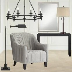 Possini Euro Design Rustic Farmhouse Table Lamp 33" Tall Dark Bronze Metal Off White Burlap Fabric Drum Shade For Bedroom Living Room House Bedside 13 Possini Euro Design Rustic Farmhouse Table Lamp 33" Tall Dark Bronze Metal Off White Burlap Fabric Drum Shade For Bedroom Living Room House Bedside -Possini Euro Design Sales Store GUEST a11469be e4fd 474e ab97 94e872192975